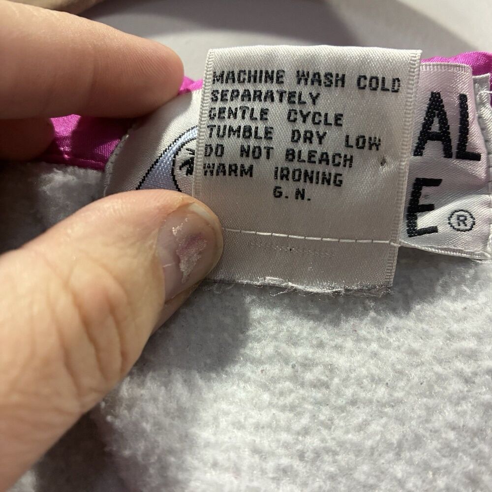 Vintage Casual Isle 90s Colorblock Pullover Jacket Flawed Size L - Picture 6 of 9